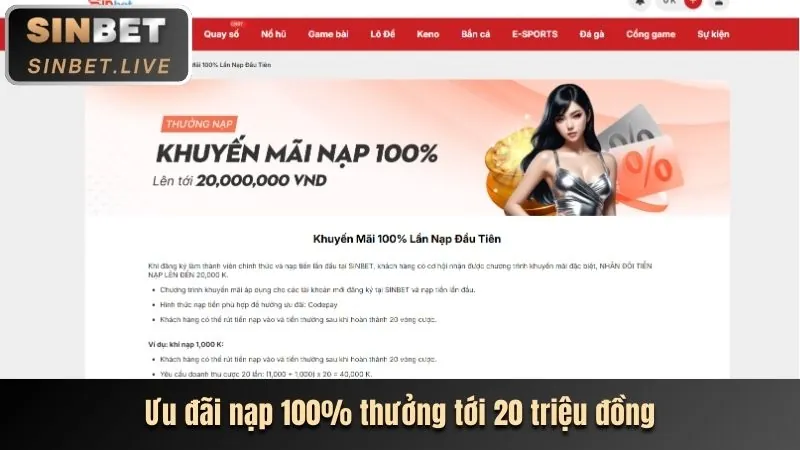 Giao diện trang chủ 88nn123 nhà cái với nút đăng ký nổi bật